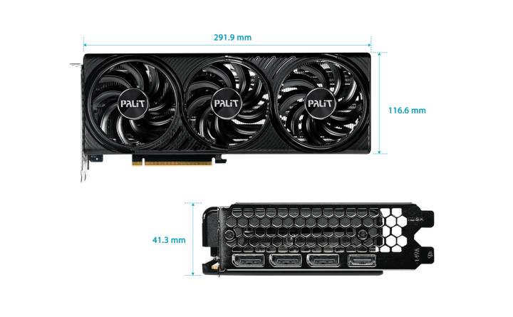 Видеокарта RTX 5060 Ti 16GB GDDR7 Infinity 3 OC Palit (NE7506TS19T1-GB2061S) - изображение 7