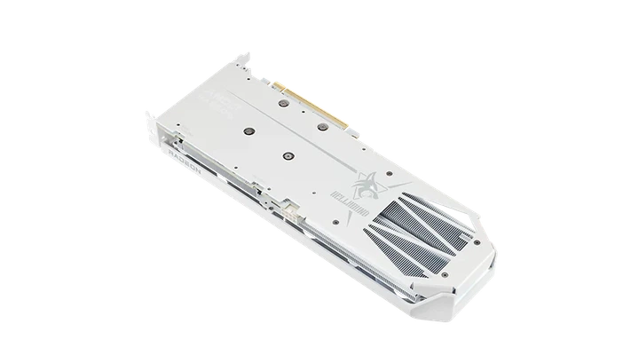 Видеокарта AMD Radeon RX 9060 XT 16GB GDDR6 Hellhound Spectral White PowerColor (RX9060XT 16G-L/OC/WHITE) - изображение 5