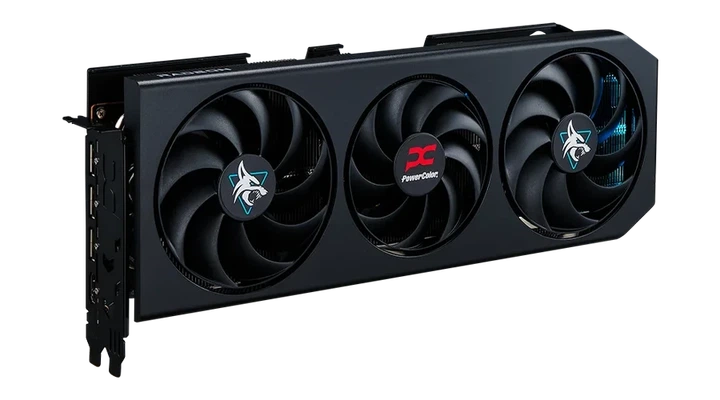 Видеокарта AMD Radeon RX 9070 XT 16GB GDDR6 Hellhound PowerColor (RX9070XT 16G-L/OC) - изображение 3