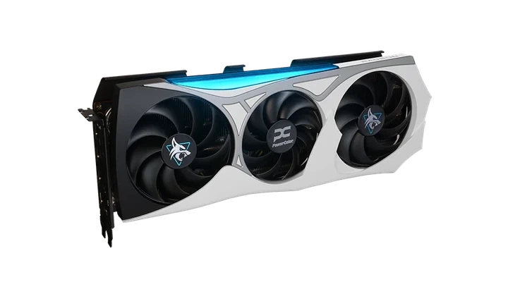 Видеокарта AMD Radeon RX 9070 XT 16GB GDDR6 Hellhound Reva Edition PowerColor (RX9070XT 16G-L/OC/REVA) - Фото 3 Видеокарта AMD Radeon RX 9070 XT 16GB GDDR6 Hellhound Reva Edition PowerColor (RX9070XT 16G-L/OC/REVA) - изображение 3