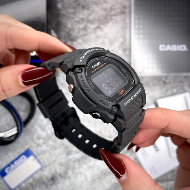 Наручний годинник Casio W-219H-8B - изображение 8