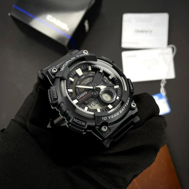 Наручний годинник Casio AEQ-110W-1A - Фото 6 Наручний годинник Casio AEQ-110W-1A - изображение 6