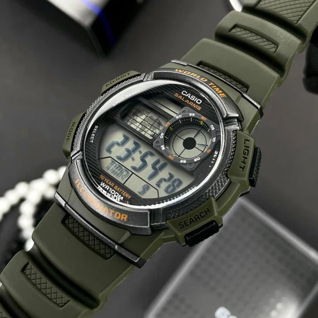 Наручний годинник Casio AE-1000W-3A - Фото 3 Наручний годинник Casio AE-1000W-3A - изображение 3