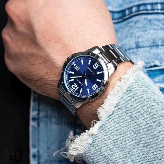 Наручний годинник Casio MTP-V004D-2B - изображение 3
