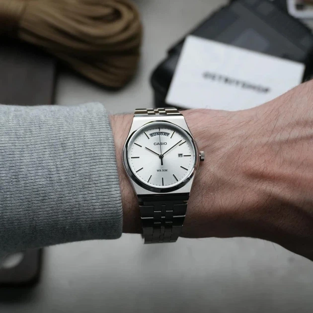 Наручний годинник Casio MTP-B146D-7A - Фото 5 Наручний годинник Casio MTP-B146D-7A - изображение 5