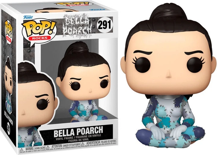 Фігурка Funko Pop! Bella Poarch 291 Bella Poarch in Patchwork Outfit 67839 (889698678391) - зображення 3