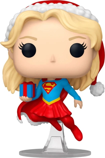 Фігурка Funko Pop! DC Comics 526 Супердівчина Holiday 80031 (889698800310) - зображення 2