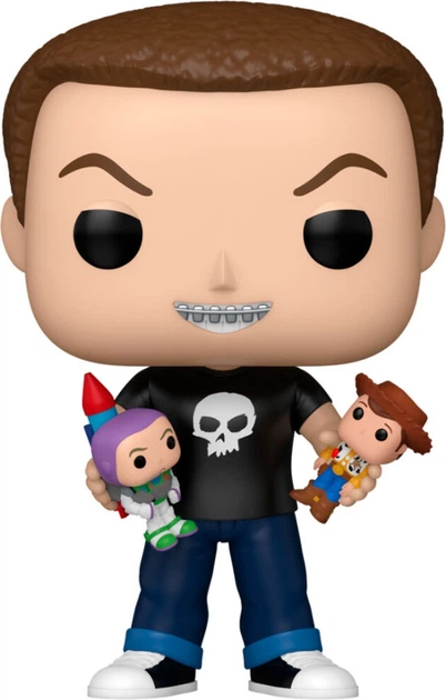 Фігурка Funko Pop! Disney Pixar Toy Story 1598 Сід (30-річчя) 87189 (889698871891) - зображення 2