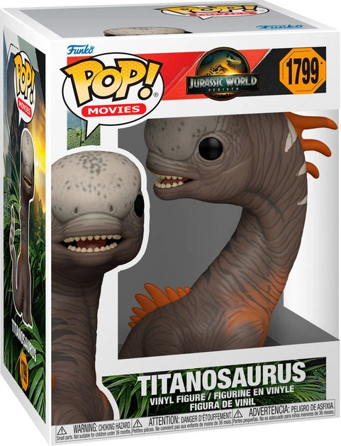 Figurka Funko Pop! Jurassic World 1799 Titanosaurus 86660 (889698866606) - Zdjęcie 1 Figurka Funko Pop! Jurassic World 1799 Titanosaurus 86660 (889698866606) - obraz 1