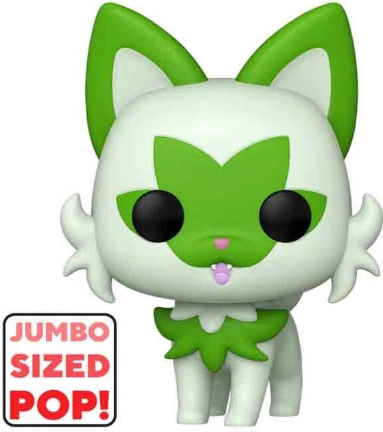 Figurka Funko Pop! Jumbo Pokemon 1014 Sprigatito 77548 (889698775489) - obraz 2