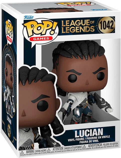 Figurka Funko Pop! League of Legends 1042 Lucian 80301 (889698803014) - Zdjęcie 1 Figurka Funko Pop! League of Legends 1042 Lucian 80301 (889698803014) - obraz 1