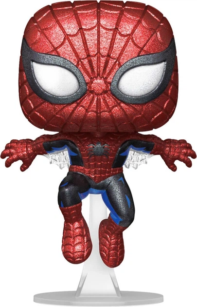 Figurka Funko Pop! Marvel 593 Spider-Man Bobble-Head Exclusive 68371 (889698683715) - obraz 2