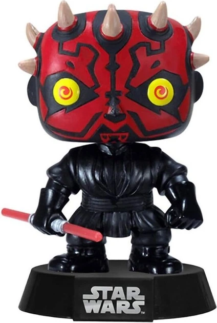 Figurka Funko Pop! Star Wars 09 Darth Maul Bobble-Head 2390 (830395023908) - obraz 2