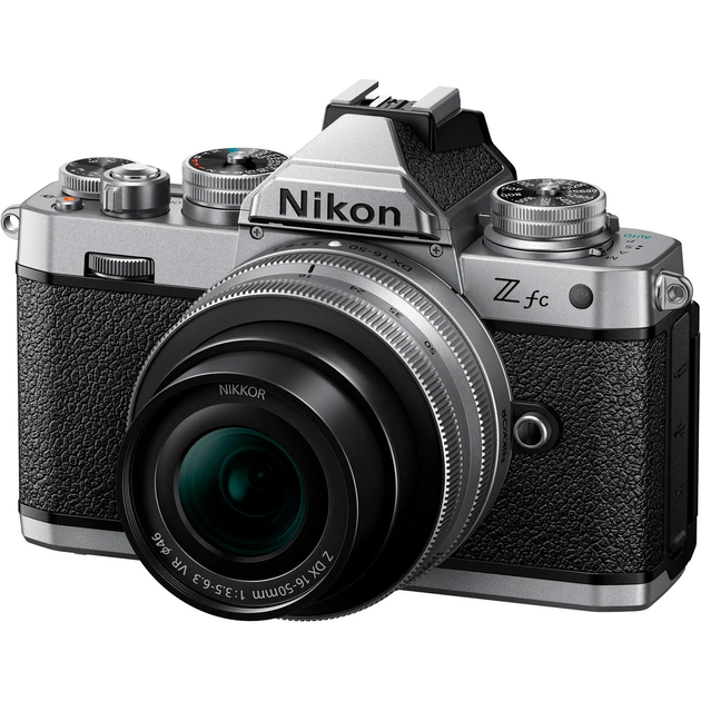 Бездзеркальний фотоапарат Nikon Z fc kit (16-50 + 50-250mm)VR Silver (VOA090K003) - зображення 2
