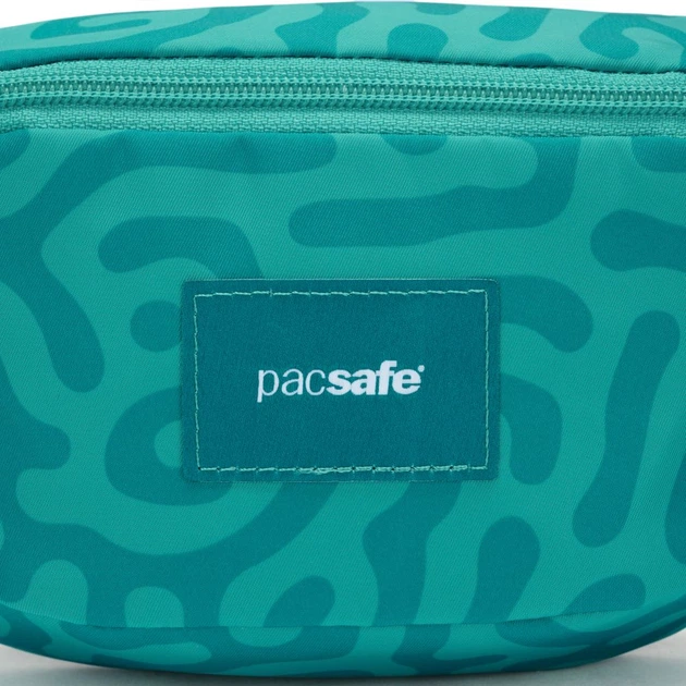 Сумка на пояс тканевая PacSafe GO Micro Sling 35195 Бирюзовая (35195826) - изображение 8