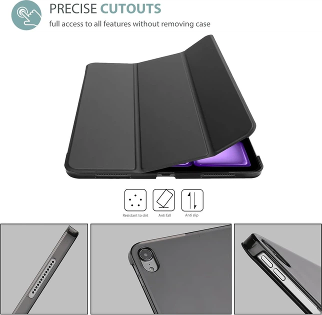 Чехол Smart Case iPad 10.9 2022 Golook Black (44849) - изображение 5