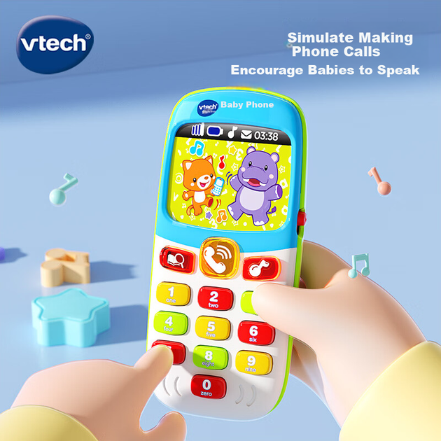 Телефон-игрушка VTech детский музыкальный для раннего развития - изображение 6
