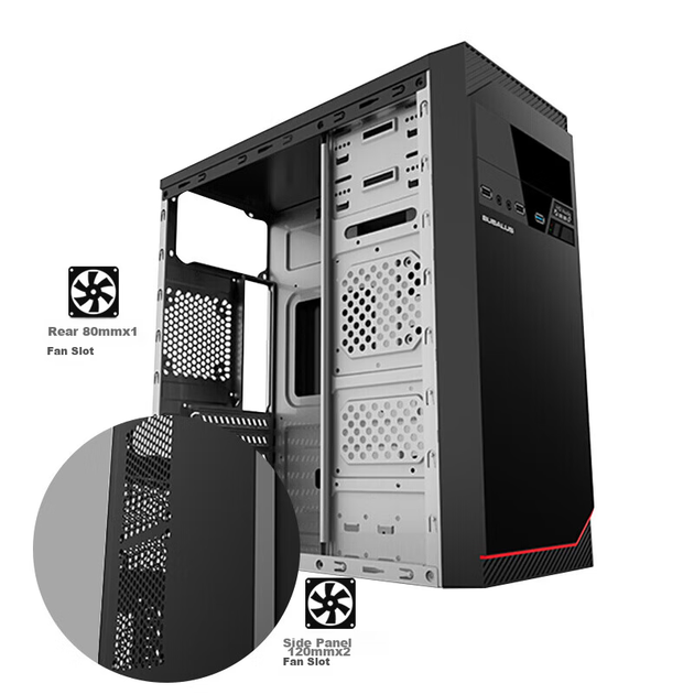 Корпус BUBALUS 1008 Classic Business Tower - изображение 7