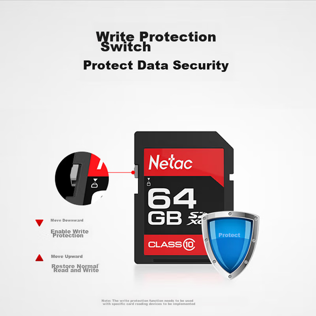 Карта памяти Netac P600 SDXC 64GB Class 10 UHS-I U1 - изображение 8