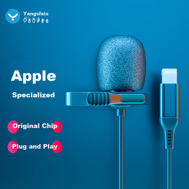 Микрофон петличный YOUFES YM2 для iPhone - изображение 5