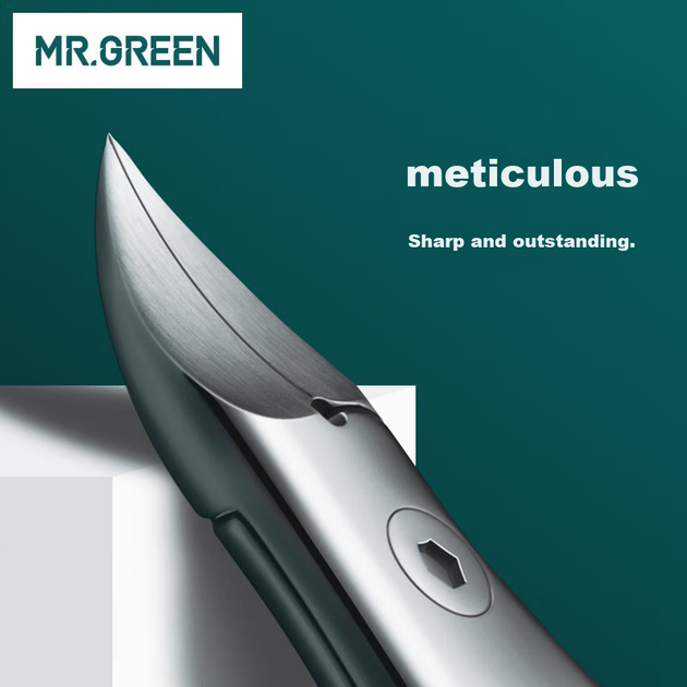 Кусачки MR.GREEN Mr-1036OR для вросших ногтей с ножом - изображение 7