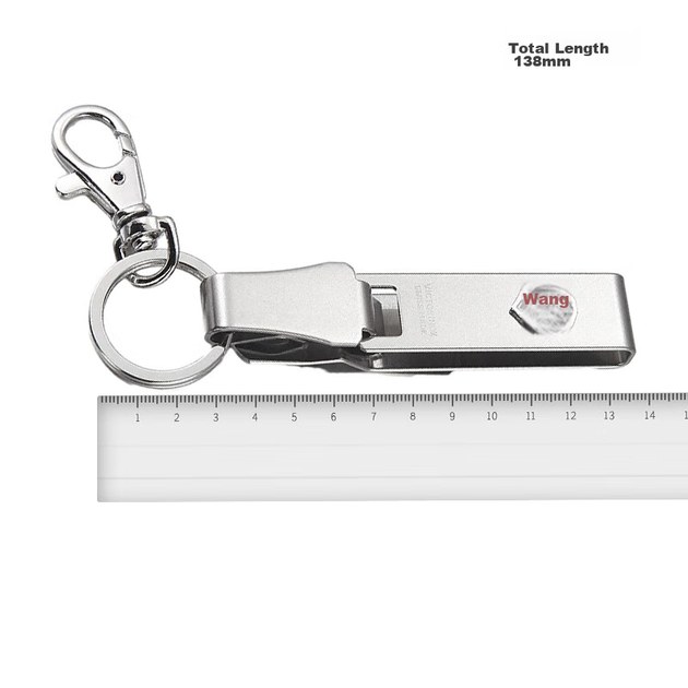 Брелок VICTORINOX швейцарский нож, 138 мм, серебристый, 4.1858 - изображение 10