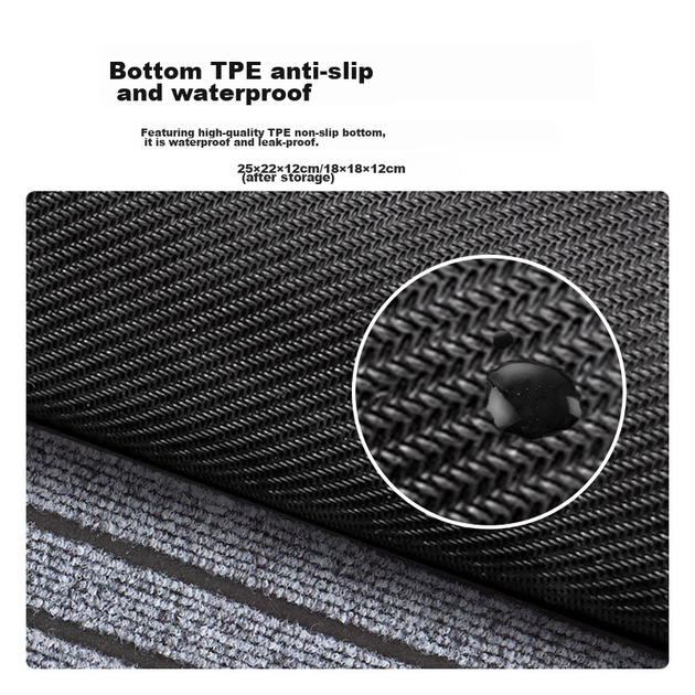 Коврик кухонный JD Original Seven Stripe комплект 50x80+50x160 см серый - изображение 2