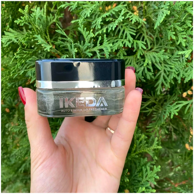 Ароматизатор для дома и авто IKEDA Brilliant White Musk и Rose гелевый освежитель воздуха 60 мл для создания романтической - Фото 2 Ароматизатор для дома и авто IKEDA Brilliant White Musk и Rose гелевый освежитель воздуха 60 мл для создания романтической - изображение 2