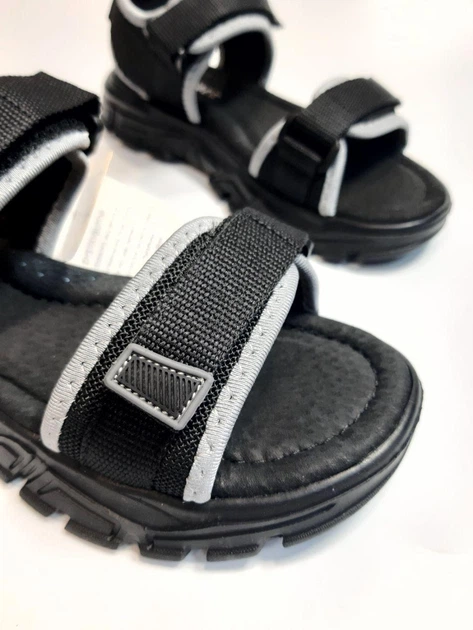 Босоножки для мальчика Clibee 703-2 black черные р.39-25 cм - изображение 4