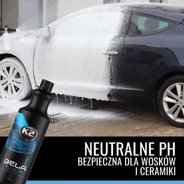 Активна піна K2 Bela Pro Energy Fruit 1л концентрат для миття автомобіля - изображение 2