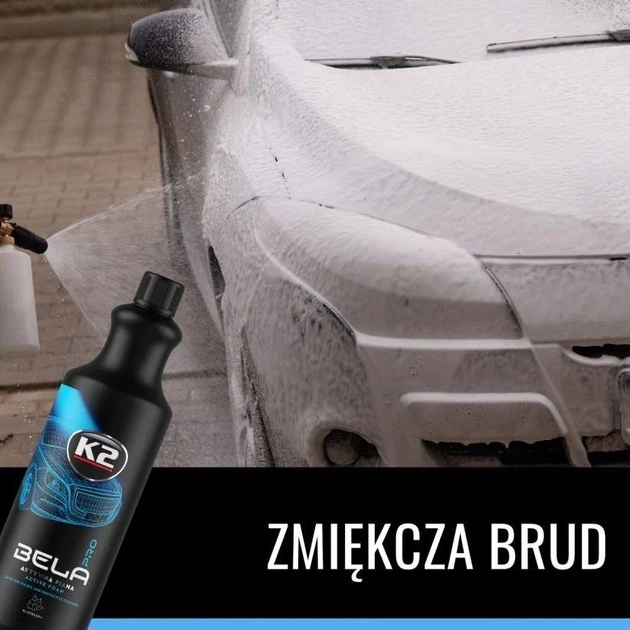 Активна піна K2 Bela Pro Energy Fruit 1л концентрат для миття автомобіля - изображение 3