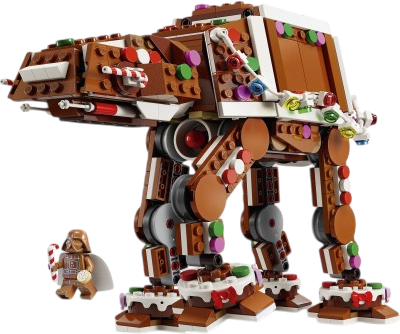 Конструктор LEGO Star Wars Пряниковий крокохід AT-AT 697 деталей (40806) - Фото 2 Конструктор LEGO Star Wars Пряниковий крокохід AT-AT 697 деталей (40806) - зображення 2