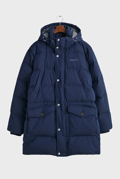 Чоловічий темно-синій пуховик LONG ALTA DOWN JACKET Gant XXXL 7006365 - Фото 7 Чоловічий темно-синій пуховик LONG ALTA DOWN JACKET Gant XXXL 7006365 - изображение 7