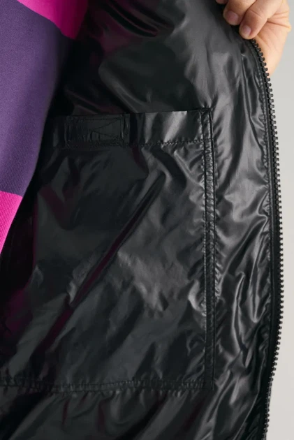 Чоловічий чорний пуховик OVERSIZED SHINY Gant XL 7006370 - изображение 6