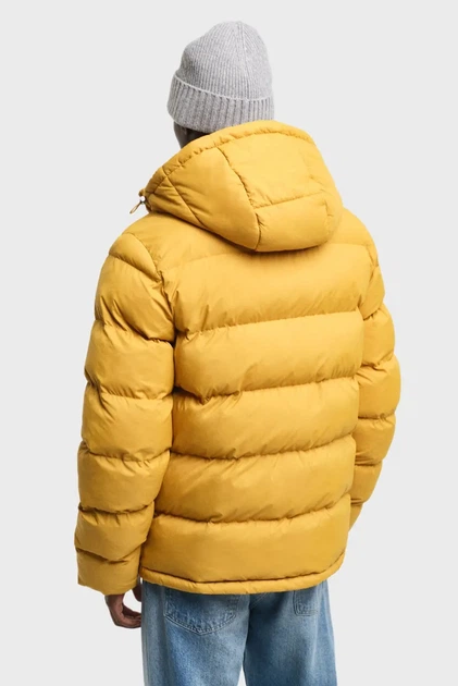 Чоловіча жовта куртка ACTIVE CLOUD JACKET Gant S 7006452 - Фото 3 Чоловіча жовта куртка ACTIVE CLOUD JACKET Gant S 7006452 - изображение 3