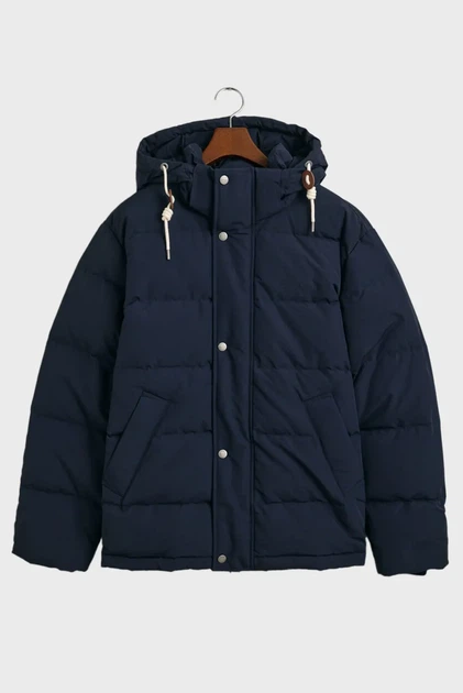 Чоловічий темно-синій пуховик HEAVY DOWN JACKET Gant XL 7006465 - зображення 7