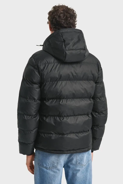 Чоловіча чорна куртка CLOUD Gant XXL 7006534 - Фото 3 Чоловіча чорна куртка CLOUD Gant XXL 7006534 - зображення 3