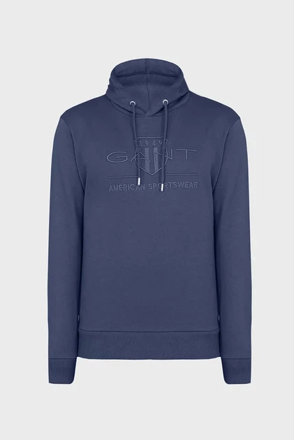Чоловіче синє худе REG TONAL SHIELD Gant S 2037020 - зображення 5