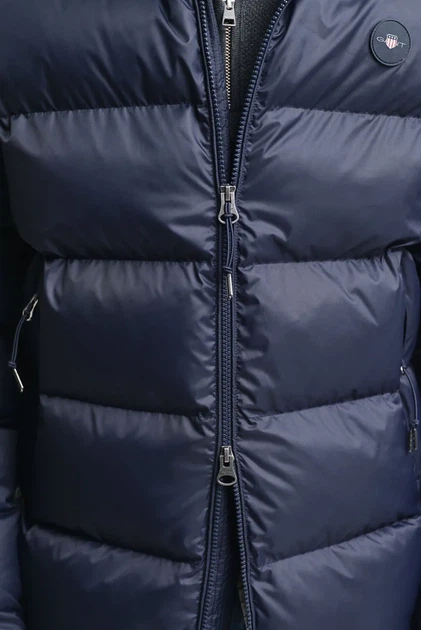 Чоловіча темно-синя куртка ACTIVE CLOUD JACKET Gant S 7006452 - Фото 6 Чоловіча темно-синя куртка ACTIVE CLOUD JACKET Gant S 7006452 - изображение 6