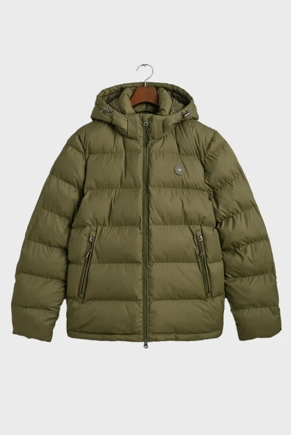 Чоловіча зелена куртка ACTIVE CLOUD JACKET Gant M 7006452 - Фото 6 Чоловіча зелена куртка ACTIVE CLOUD JACKET Gant M 7006452 - зображення 6