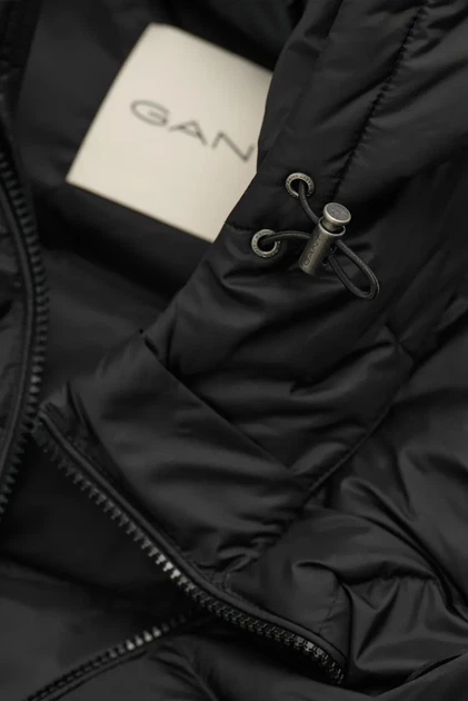 Чоловіча чорна куртка ACTIVE CLOUD JACKET Gant S 7006452 - Фото 8 Чоловіча чорна куртка ACTIVE CLOUD JACKET Gant S 7006452 - изображение 8
