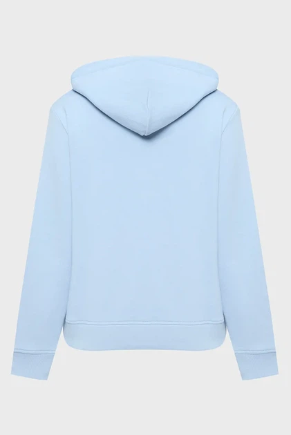 Жіноче блакитне худі REG GRAPHIC HOODIE Gant S 4200562 - Фото 2 Жіноче блакитне худі REG GRAPHIC HOODIE Gant S 4200562 - изображение 2