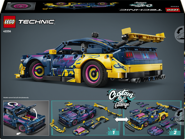 Zestaw klocków LEGO Technic Warsztat tuningowy: samochód Ford Mustang GT 973 elementy (42236) - obraz 9