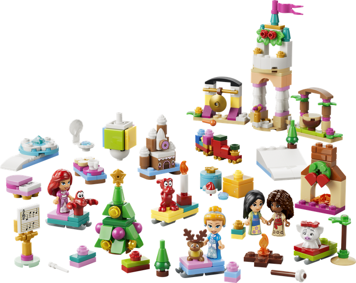 Конструктор LEGO Disney Princess Адвент-календар 2026 290 деталей (43298) - Фото 2 Конструктор LEGO Disney Princess Адвент-календар 2026 290 деталей (43298) - зображення 2