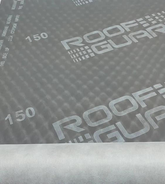 Мембрана 150 (30 м2-рулон) RoofGuard DIFFUSION гидроизоляционная, супердиффузионная трёхслойная - изображение 2