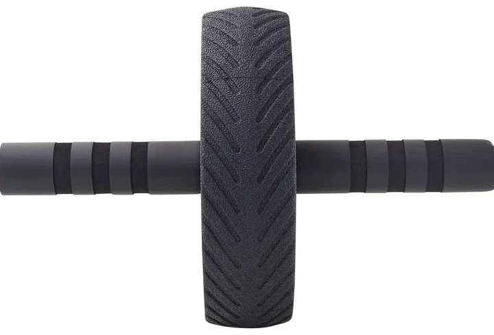 Колесо для пресса Active Point PP-4344 PP TPR 18 см Черное - изображение 2