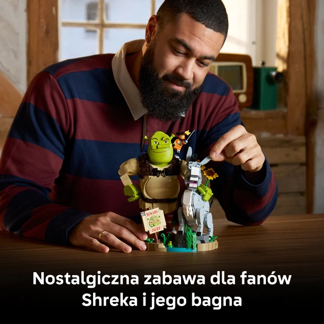 Zestaw klocków LEGO Shrek, Osioł i Kot w butach 1403 elementy (72423) - obraz 4
