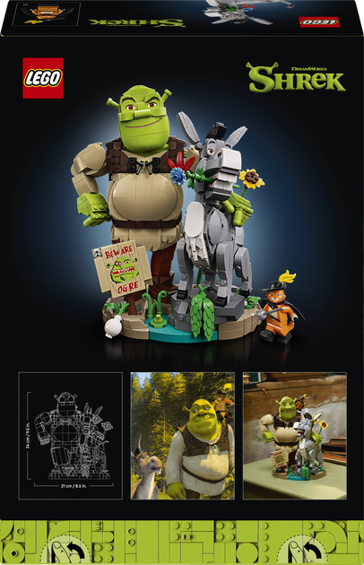 Zestaw klocków LEGO Shrek, Osioł i Kot w butach 1403 elementy (72423) - obraz 9