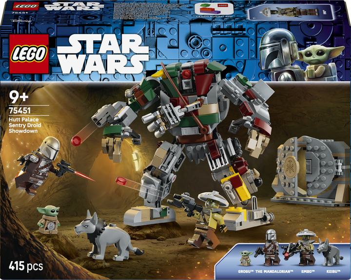 Конструктор LEGO Star Wars Сутичка дроїдів-охоронців у палаці Хатта 415 деталей (75451) - Фото 1 Конструктор LEGO Star Wars Сутичка дроїдів-охоронців у палаці Хатта 415 деталей (75451) - зображення 1