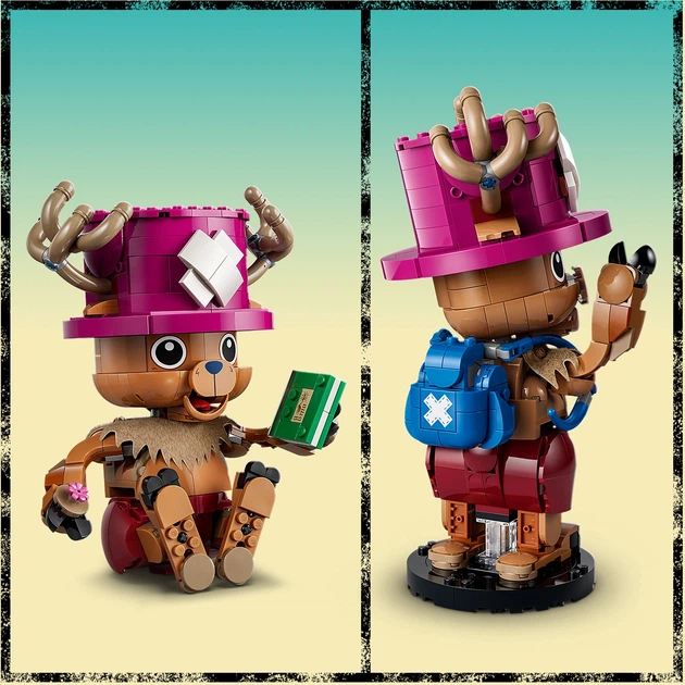 Конструктор LEGO One Piece Тоні Тоні Чоппер 577 деталей (75643) - Фото 3 Конструктор LEGO One Piece Тоні Тоні Чоппер 577 деталей (75643) - зображення 3